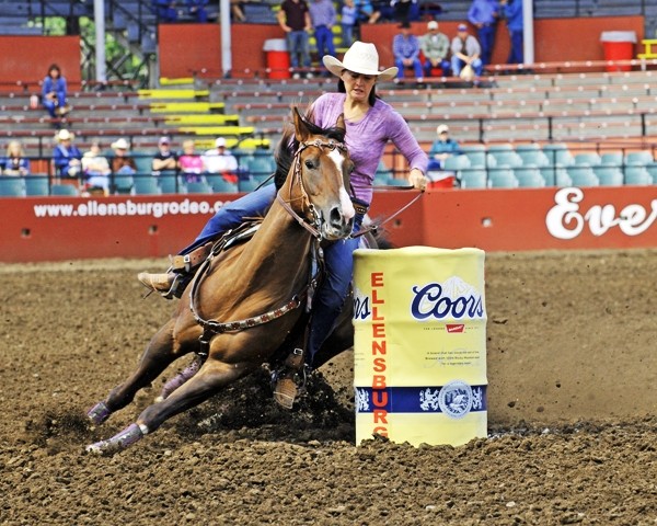 Jordon Peterson and Jester at Ellensburg Rodeo