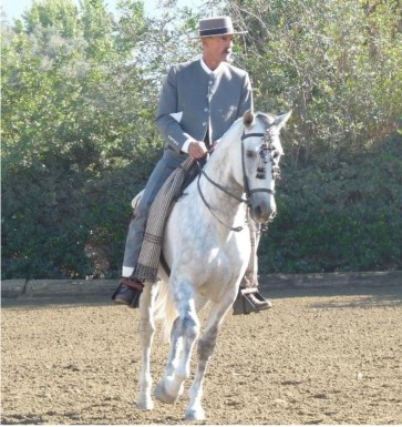 John Saint Ryan on his stallion Siroco GF