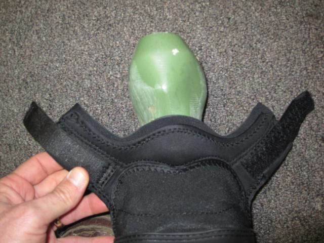 rear view of the new Easyboot Glove gaiter